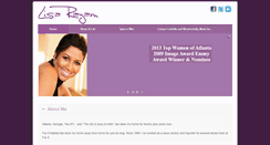 Desktop Screenshot of lisarayam.com